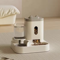 2-in-1 Automatic Pet Feeder & Water Fountain